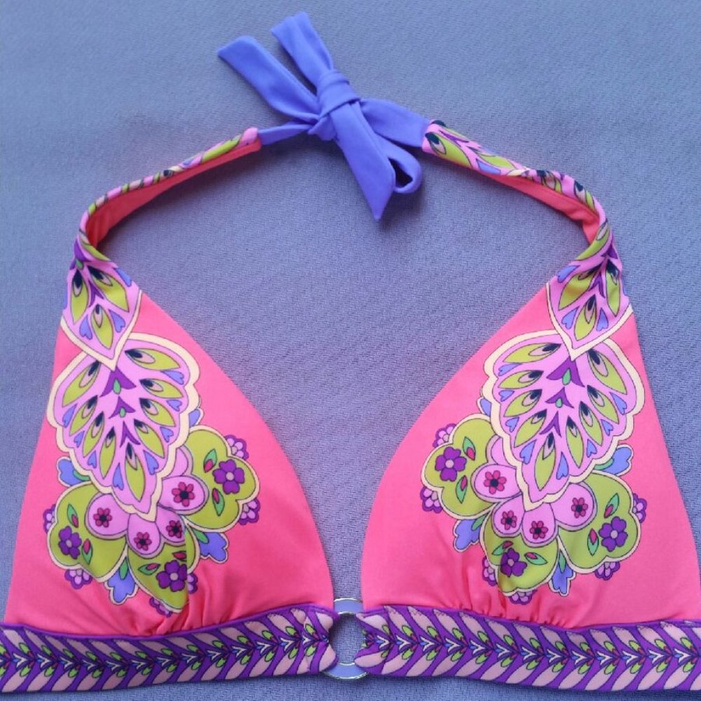NewVictoria's Secret tatto halter bikini top